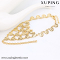 73862 Xuping Unique Design Long Chain Hand Bracelets With Good Quality